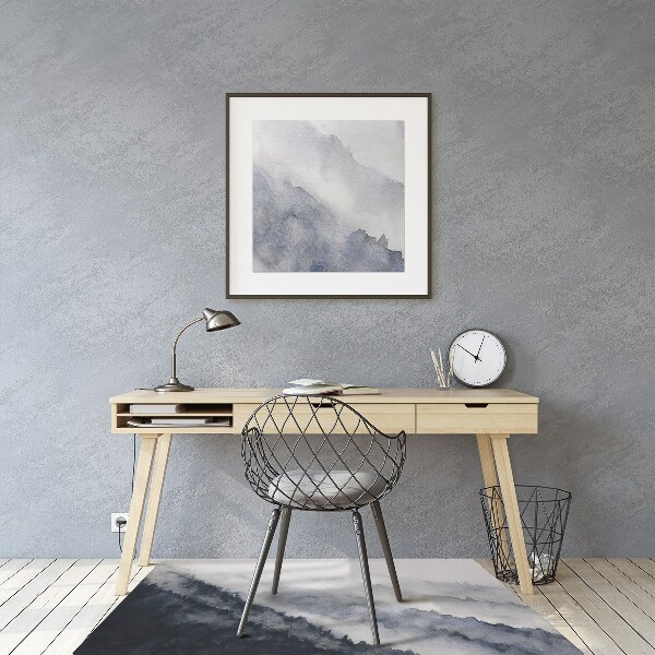 Tapis pour chaise de bureau Paysage de montagne