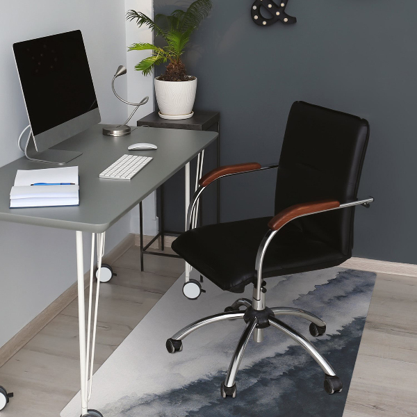 Tapis pour chaise de bureau Paysage de montagne