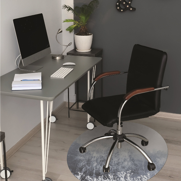 Tapis bureau Arbres d'hiver