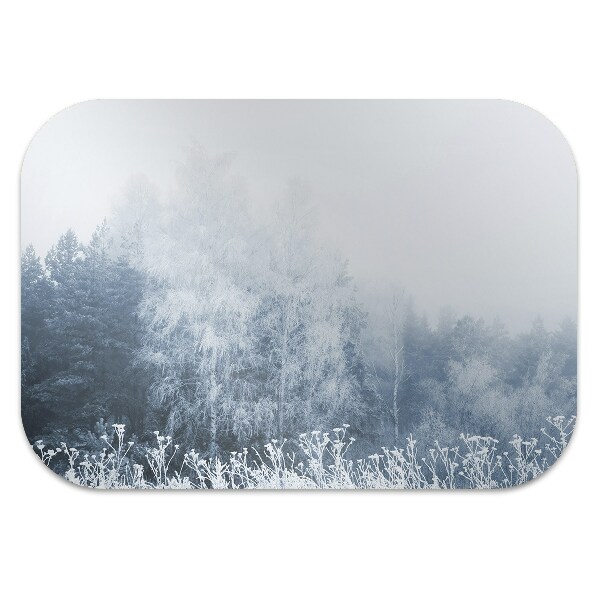 Tapis bureau Arbres d'hiver