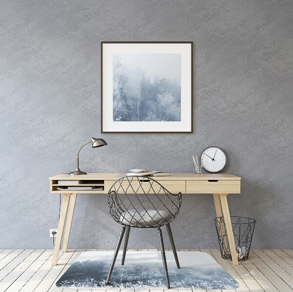 Tapis bureau Arbres d'hiver
