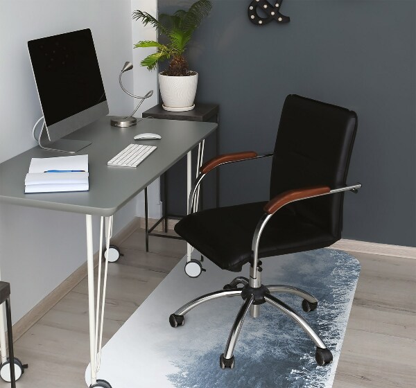 Tapis bureau Arbres d'hiver