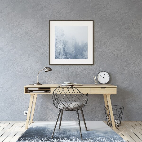 Tapis bureau Arbres d'hiver