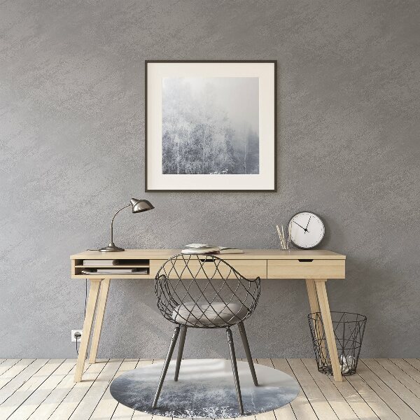 Tapis bureau Arbres d'hiver