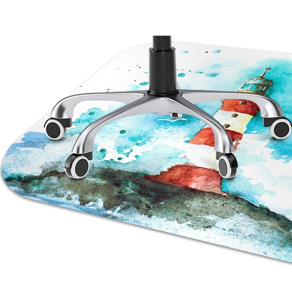 Tapis de chaise de bureau Phare