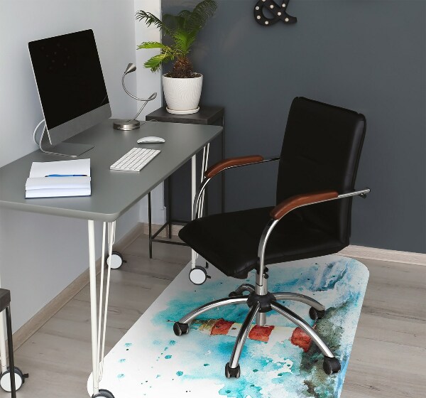 Tapis de chaise de bureau Phare