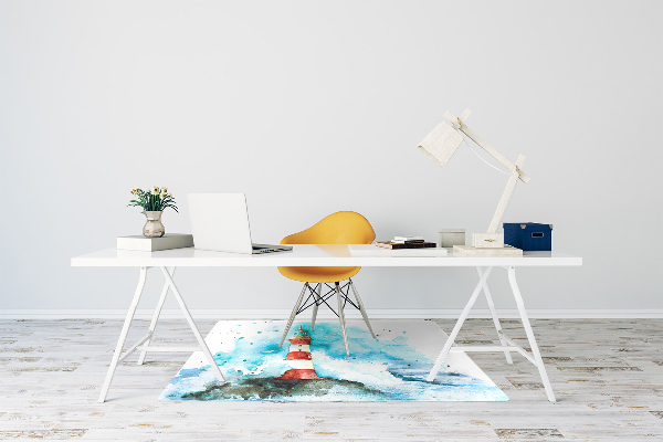Tapis de chaise de bureau Phare