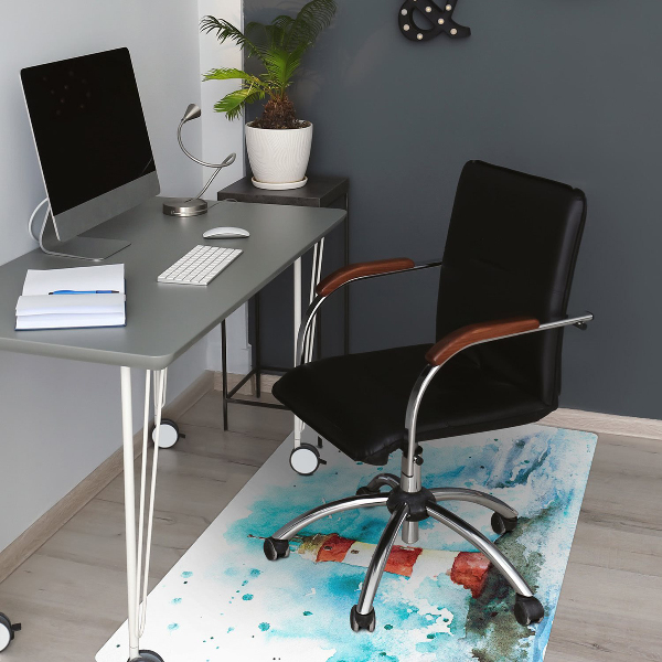 Tapis de chaise de bureau Phare