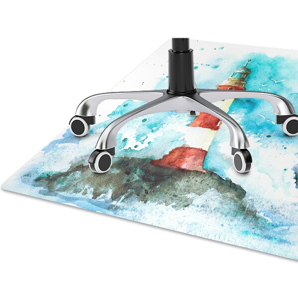Tapis de chaise de bureau Phare
