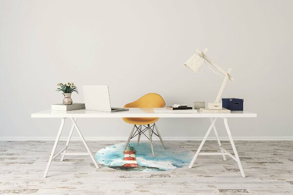 Tapis de chaise de bureau Phare