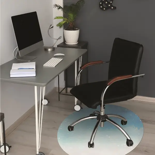 Tapis pour chaise de bureau Ciel peint