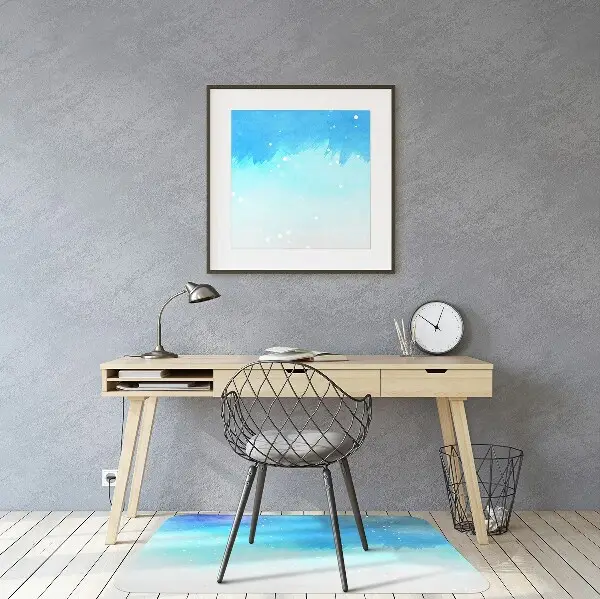 Tapis pour chaise de bureau Ciel peint