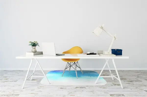 Tapis pour chaise de bureau Ciel peint