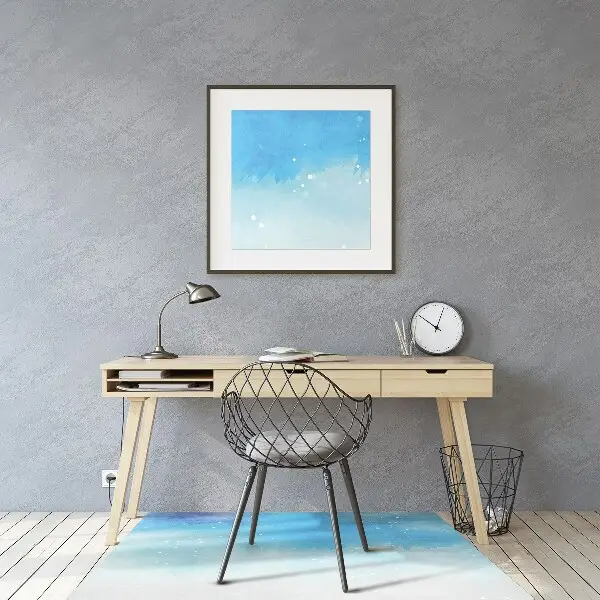Tapis pour chaise de bureau Ciel peint