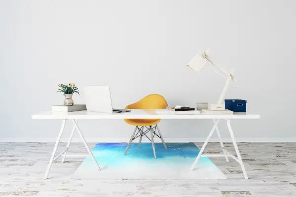 Tapis pour chaise de bureau Ciel peint