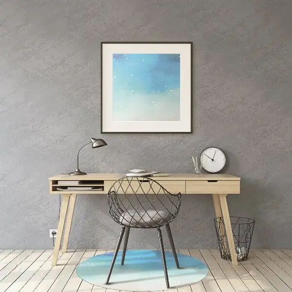 Tapis pour chaise de bureau Ciel peint