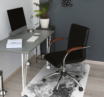 Tapis pour chaise de bureau Paysage de montagne