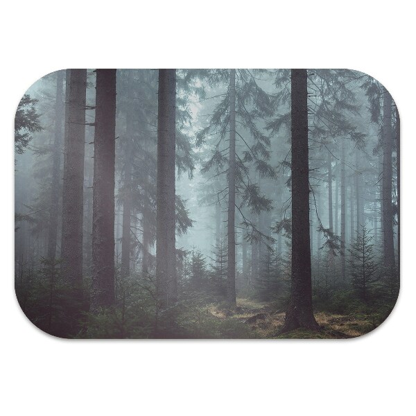 Tapis bureau Forêt brumeuse