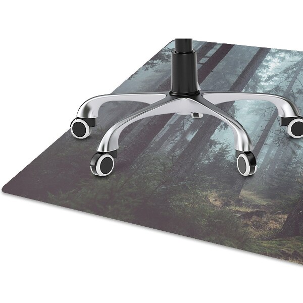 Tapis bureau Forêt brumeuse