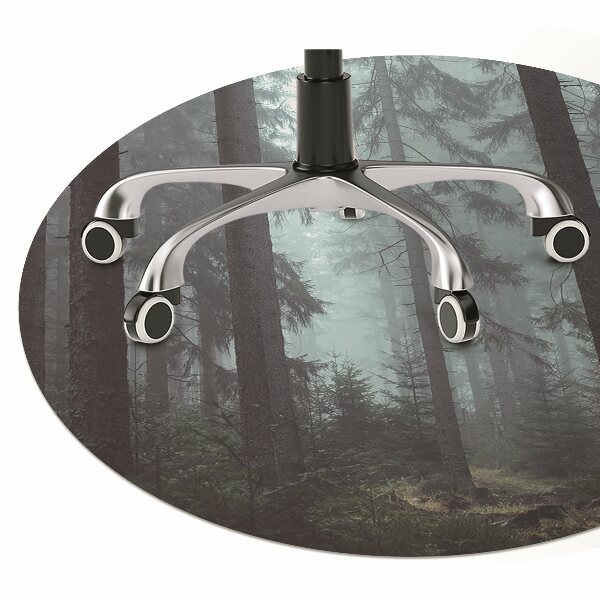 Tapis bureau Forêt brumeuse