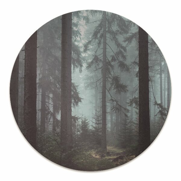 Tapis bureau Forêt brumeuse