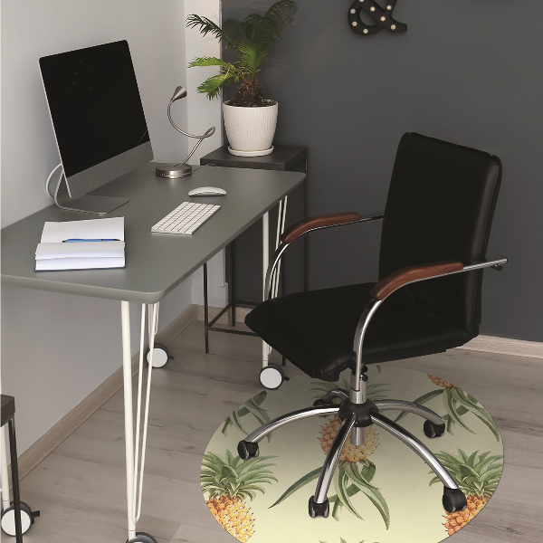 Tapis de chaise Ananas