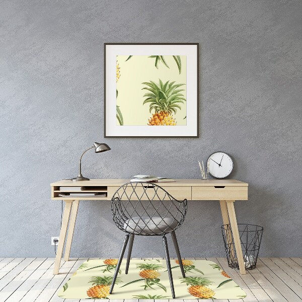 Tapis de chaise Ananas