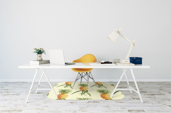 Tapis de chaise Ananas