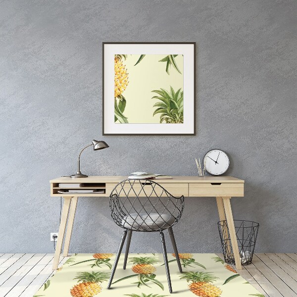 Tapis de chaise Ananas