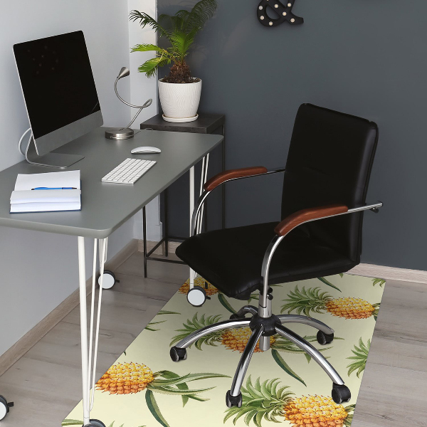 Tapis de chaise Ananas