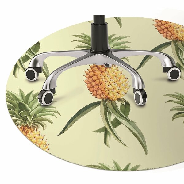 Tapis de chaise Ananas