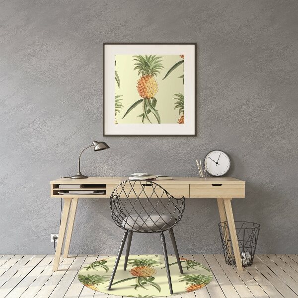 Tapis de chaise Ananas