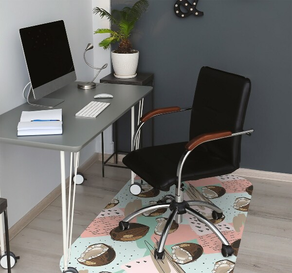Tapis protège sol Noix de coco