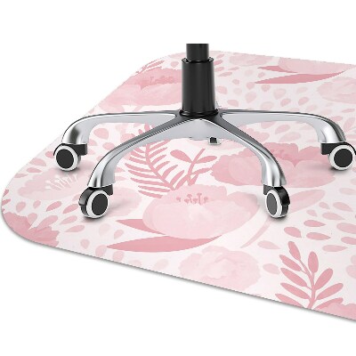 Tapis bureau Rose maki