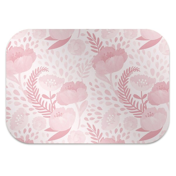 Tapis bureau Rose maki