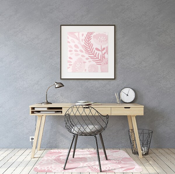 Tapis bureau Rose maki
