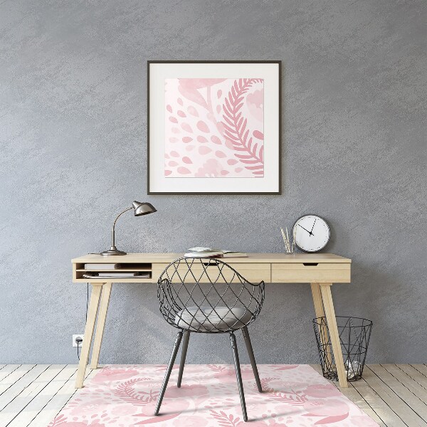 Tapis bureau Rose maki