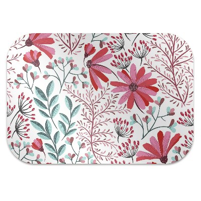 Tapis pour chaise de bureau Motif floral