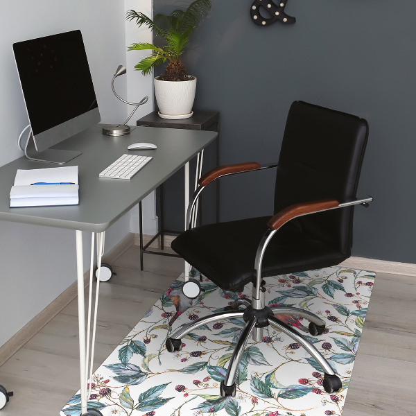 Tapis protège sol Oiseaux à frambose