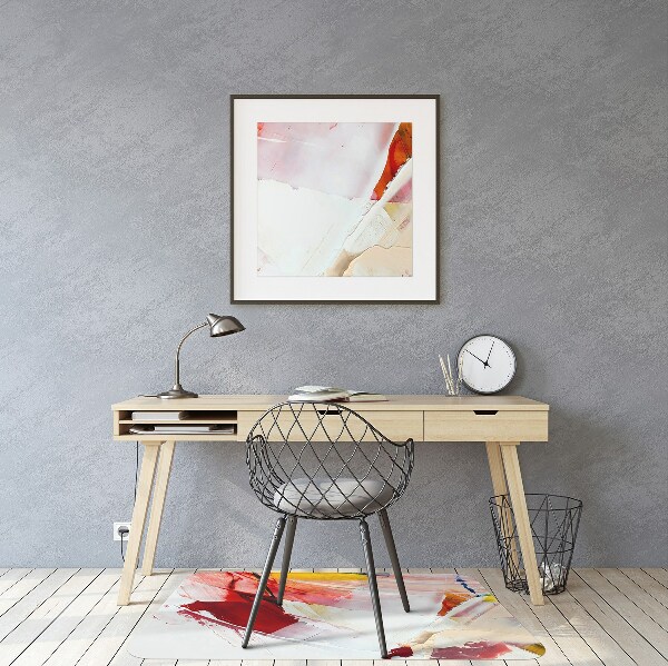 Tapis bureau Taches de peinture