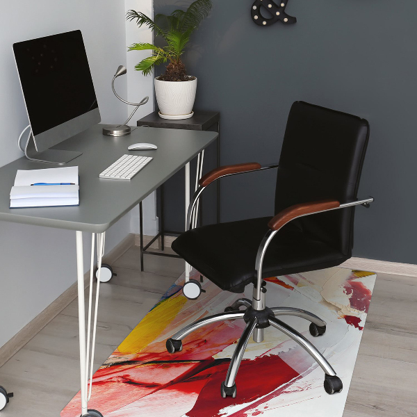 Tapis bureau Taches de peinture