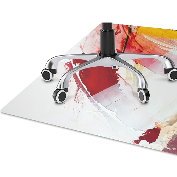 Tapis bureau Taches de peinture