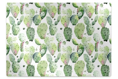 Tapis pour chaise de bureau Cacti tropical