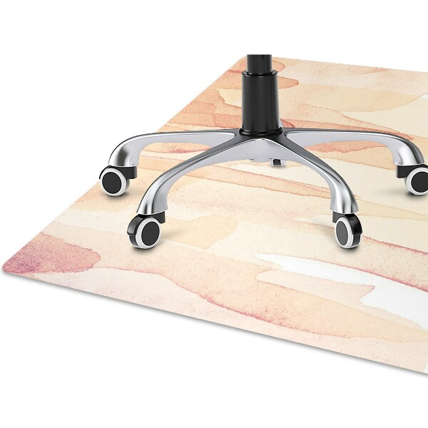 Tapis bureau Lignes jaunes