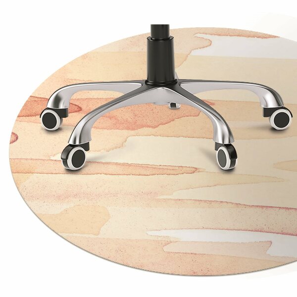 Tapis bureau Lignes jaunes