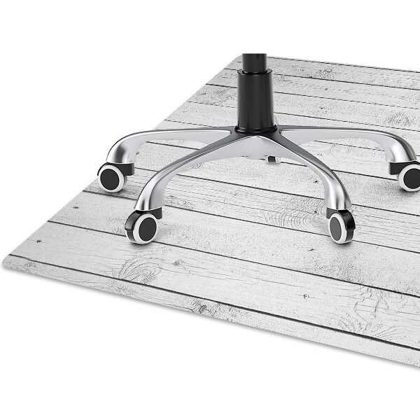 Tapis de chaise de bureau Planches de bois