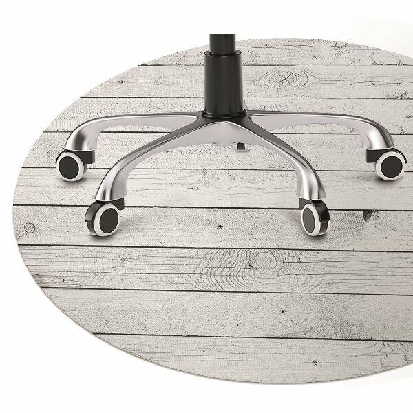 Tapis de chaise de bureau Planches de bois