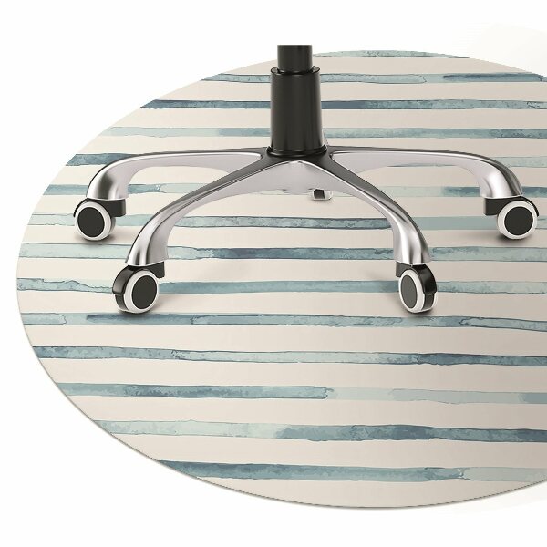 Tapis protège sol Lignes bleues