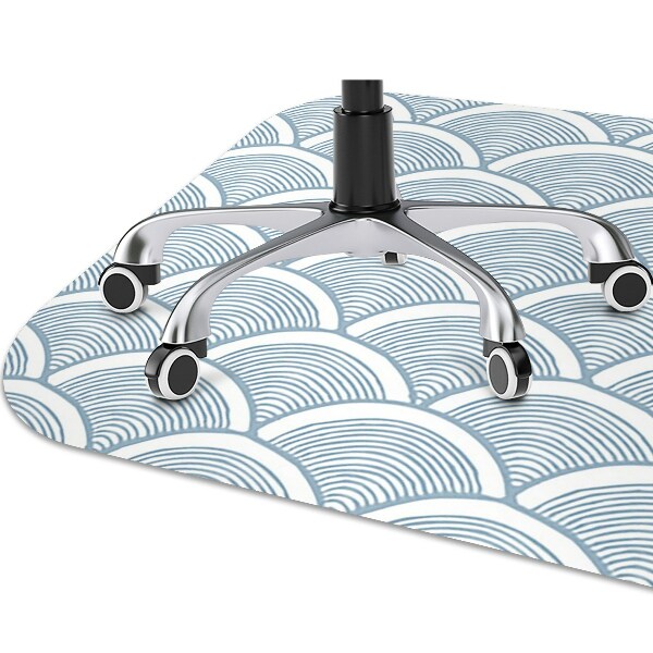 Tapis protège sol Modèle d'échelles de poisson