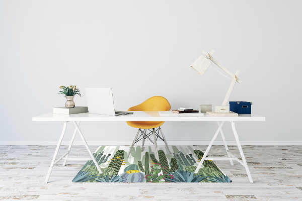 Tapis protège sol Cacti fleurissant